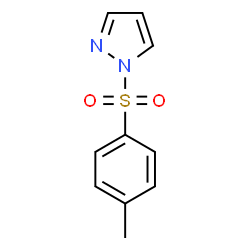 ChemSpider 2D Image | 1-Tosylpyrozole | C10H10N2O2S