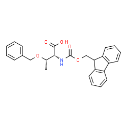 ChemSpider 2D Image | FMOC-D-THR(BZL)-OH | C26H25NO5