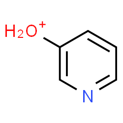 ChemSpider 2D Image | 3-Pyridinyloxonium | C5H6NO