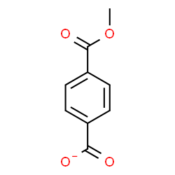 ChemSpider 2D Image | 4-(Methoxycarbonyl)benzoate | C9H7O4