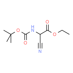 ChemSpider 2D Image | Ethyl N-{[(2-methyl-2-propanyl)oxy]carbonyl}-3-nitriloalaninate | C10H16N2O4