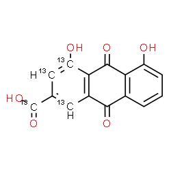 ChemSpider 2D Image | RHEIN-13C4 | C1113C4H8O6