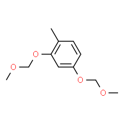 ChemSpider 2D Image | 2,4-Bis(methoxymethoxy)-1-methylbenzene | C11H16O4