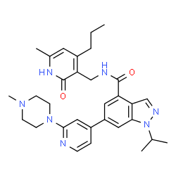 ChemSpider 2D Image | GSK343 | C31H39N7O2