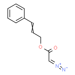 ChemSpider 2D Image | Cinnamyl diazoacetate | C11H10N2O2