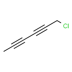 ChemSpider 2D Image | 1-Chloro-2,4-hexadiyne | C6H5Cl