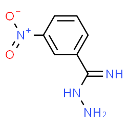 ChemSpider 2D Image | 3-Nitrobenzenecarboximidohydrazide | C7H8N4O2