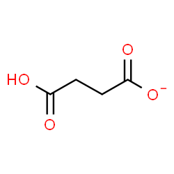 ChemSpider 2D Image | succinate(1-) | C4H5O4