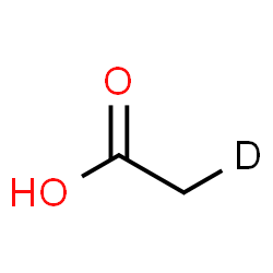 ChemSpider 2D Image | (2-~2~H_1_)Acetic acid | C2H3DO2
