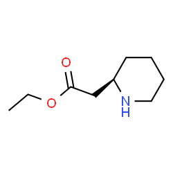 ChemSpider 2D Image | Ethyl (2R)-2-piperidinylacetate | C9H17NO2