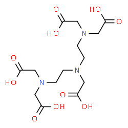 ChemSpider 2D Image | Pentetic acid | C14H23N3O10