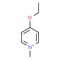 ChemSpider 2D Image | 4-Ethoxy-1-methylpyridinium | C8H12NO
