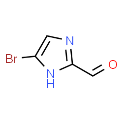 ChemSpider 2D Image | 4-Bromo-1H-imidazole-2-carbaldehyde | C4H3BrN2O