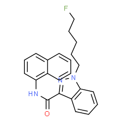 ChemSpider 2D Image | 5-fluoro MN-18 | C23H22FN3O