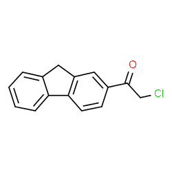 ChemSpider 2D Image | 2-Chloro-1-(9H-fluoren-2-yl)ethanone | C15H11ClO