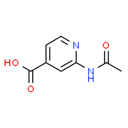 ChemSpider 2D Image | 2-Acetamidoisonicotinic acid | C8H8N2O3
