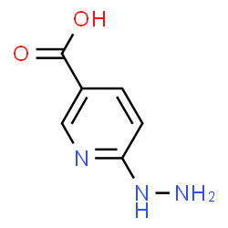 ChemSpider 2D Image | 6-Hydrazinonicotinic acid | C6H7N3O2