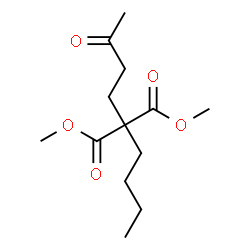 ChemSpider 2D Image | Dimethyl butyl(3-oxobutyl)malonate | C13H22O5