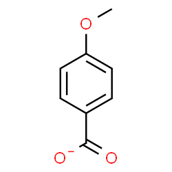 ChemSpider 2D Image | 4-Methoxybenzoate | C8H7O3