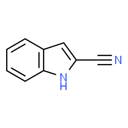 ChemSpider 2D Image | 1H-Indole-2-carbonitrile | C9H6N2