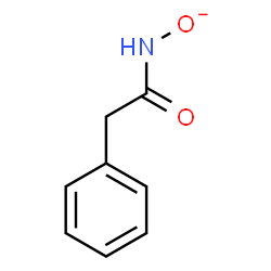 ChemSpider 2D Image | [(Phenylacetyl)amino]oxidanide | C8H8NO2