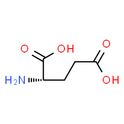 ChemSpider 2D Image | L-(+)-Glutamic acid | C5H9NO4