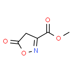 ChemSpider 2D Image | Methyl 5-oxo-4,5-dihydroisoxazole-3-carboxylate | C5H5NO4