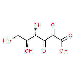 ChemSpider 2D Image | L-erythro-Hexo-2,3-diulosonic acid | C6H8O7