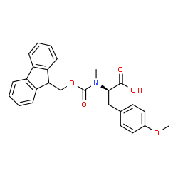 ChemSpider 2D Image | N-[(9H-Fluoren-9-ylmethoxy)carbonyl]-N,O-dimethyl-D-tyrosine | C26H25NO5
