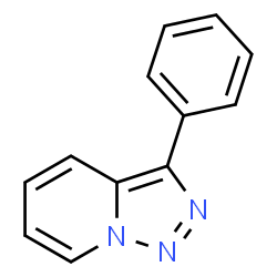 ChemSpider 2D Image | 3-Phenyl[1,2,3]triazolo[1,5-a]pyridine | C12H9N3
