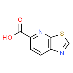 ChemSpider 2D Image | [1,3]Thiazolo[5,4-b]pyridine-5-carboxylic acid | C7H4N2O2S