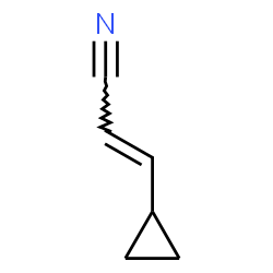 ChemSpider 2D Image | (2E)-3-Cyclopropylacrylonitrile | C6H7N