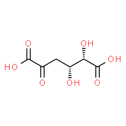 ChemSpider 2D Image | 3-Deoxy-D-threo-hex-2-ulosaric acid | C6H8O7