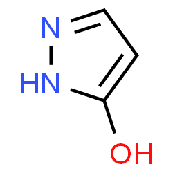 ChemSpider 2D Image | Pyrazol-5-ol | C3H4N2O