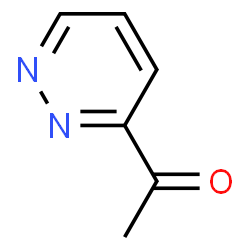 ChemSpider 2D Image | 1-Pyridazin-3-ylethanone | C6H6N2O