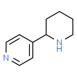ChemSpider 2D Image | 4-(2-Piperidinyl)pyridine | C10H14N2