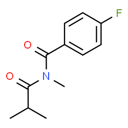 ChemSpider 2D Image | 4-Fluoro-N-isobutyryl-N-methylbenzamide | C12H14FNO2