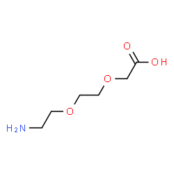 ChemSpider 2D Image | h2n-peg2-ch2cooh | C6H13NO4