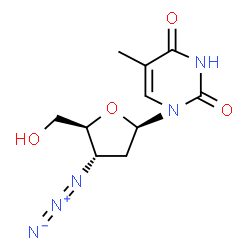 ChemSpider 2D Image | Zidovudine | C10H13N5O4