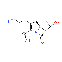 ChemSpider 2D Image | (-)-thienamycin | C11H16N2O4S