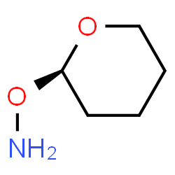 ChemSpider 2D Image | (2R)-2-(Aminooxy)tetrahydro-2H-pyran | C5H11NO2
