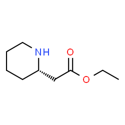 ChemSpider 2D Image | Ethyl (2S)-2-piperidinylacetate | C9H17NO2