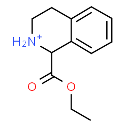 ChemSpider 2D Image | 1-(Ethoxycarbonyl)-1,2,3,4-tetrahydroisoquinolinium | C12H16NO2
