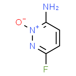 ChemSpider 2D Image | 6-Fluoro-3-pyridazinamine 2-oxide | C4H4FN3O
