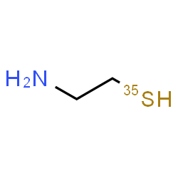 ChemSpider 2D Image | 2-Aminoethane(~35~S)thiol | C2H7N35S