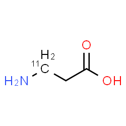 ChemSpider 2D Image | beta-(3-~11~C)Alanine | C211CH7NO2