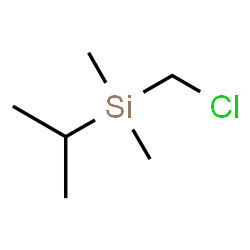 ChemSpider 2D Image | (Chloromethyl)(isopropyl)dimethylsilane | C6H15ClSi