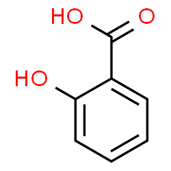 ChemSpider 2D Image | Salicylic acid | C7H6O3