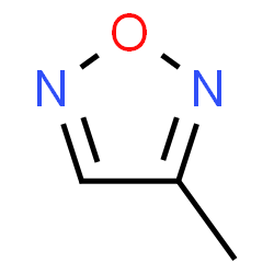 ChemSpider 2D Image | 3-Methyl-1,2,5-oxadiazole | C3H4N2O