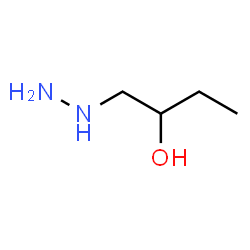 ChemSpider 2D Image | 1-Hydrazino-2-butanol | C4H12N2O